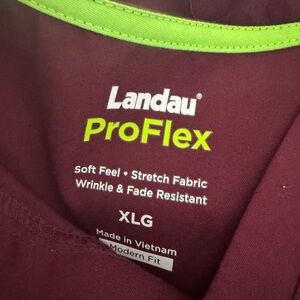Landau ProFlex Wine Scrub Top